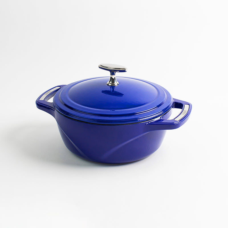 USA Enamel™ 3 Qt. Enameled Cast Iron Dutch Oven, Cloud Nine