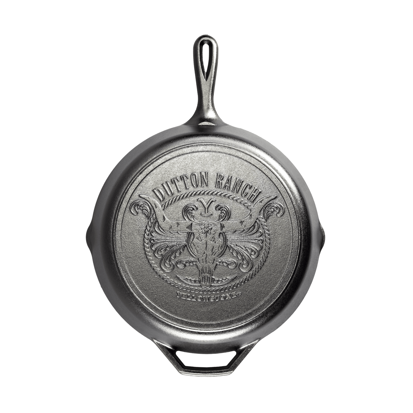 Yellowstone™ 12 Inch Cast Iron Steer Skillet