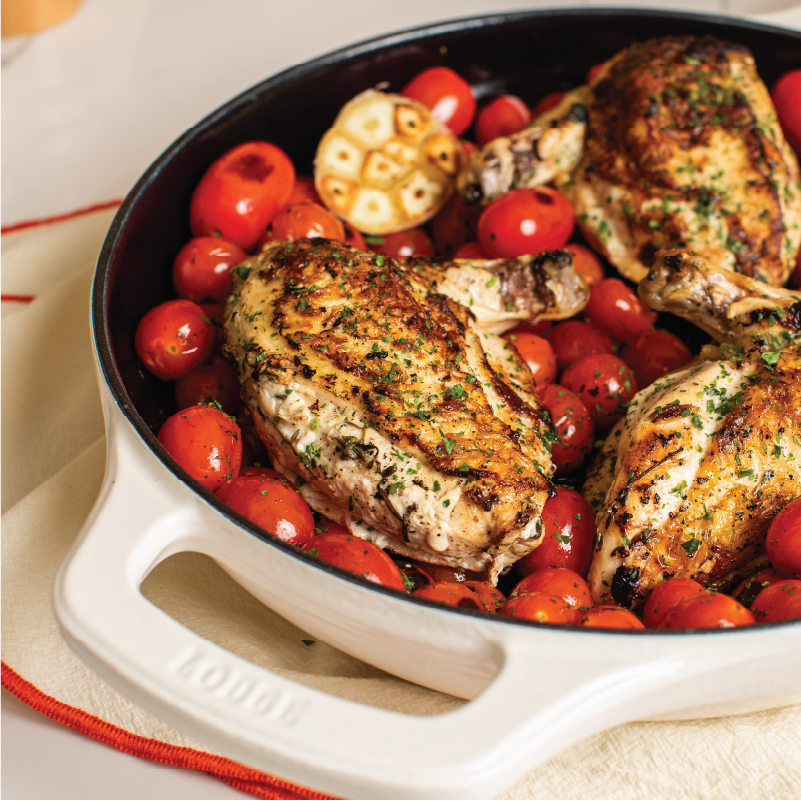 USA Enamel 11” Enameled Cast Iron Skillet, Moonstruck